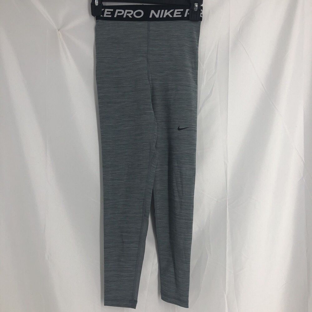 Nike Pro Dri Fit Women’s Leggings Gray Size Extra Small XS